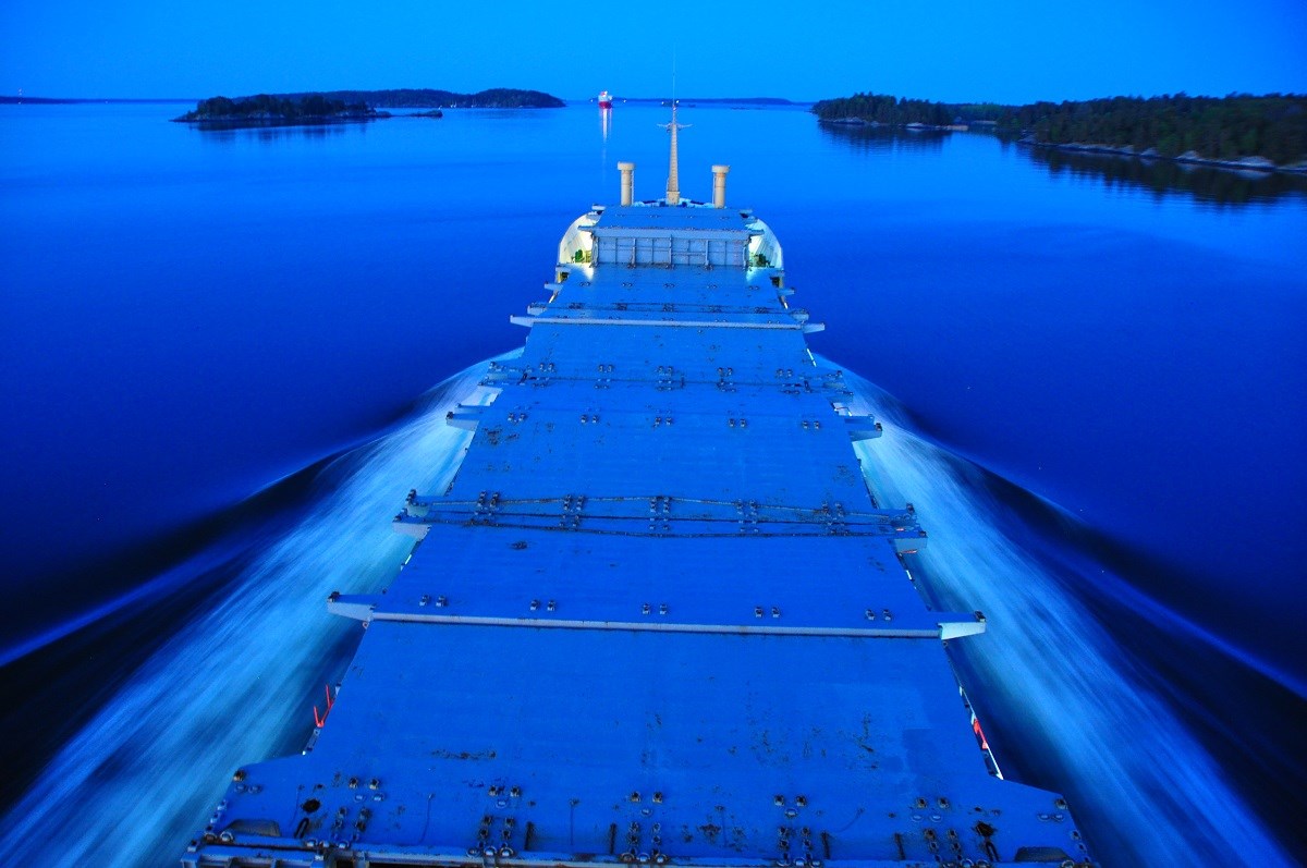 Each year, around 2,500 vessels use the Landsort fairway, which stretches from Landsort in to Södertälje. Photo: Nicklas Liljegren