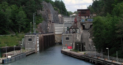 sluice stairs