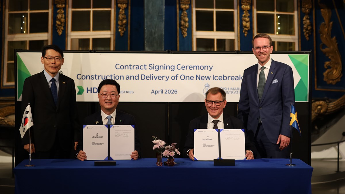 Ceremonial contract signing