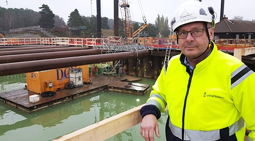 Peter Knutsson, samordnande byggledare. Foto: Agne Hörnestig Peter Knutsson, samordnande byggledare