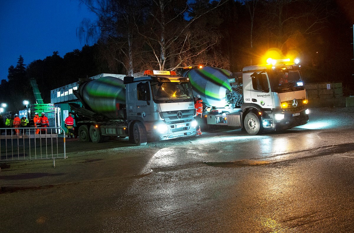 Provtagning av betongkvalitén. Provtagning av betongkvalitén.
