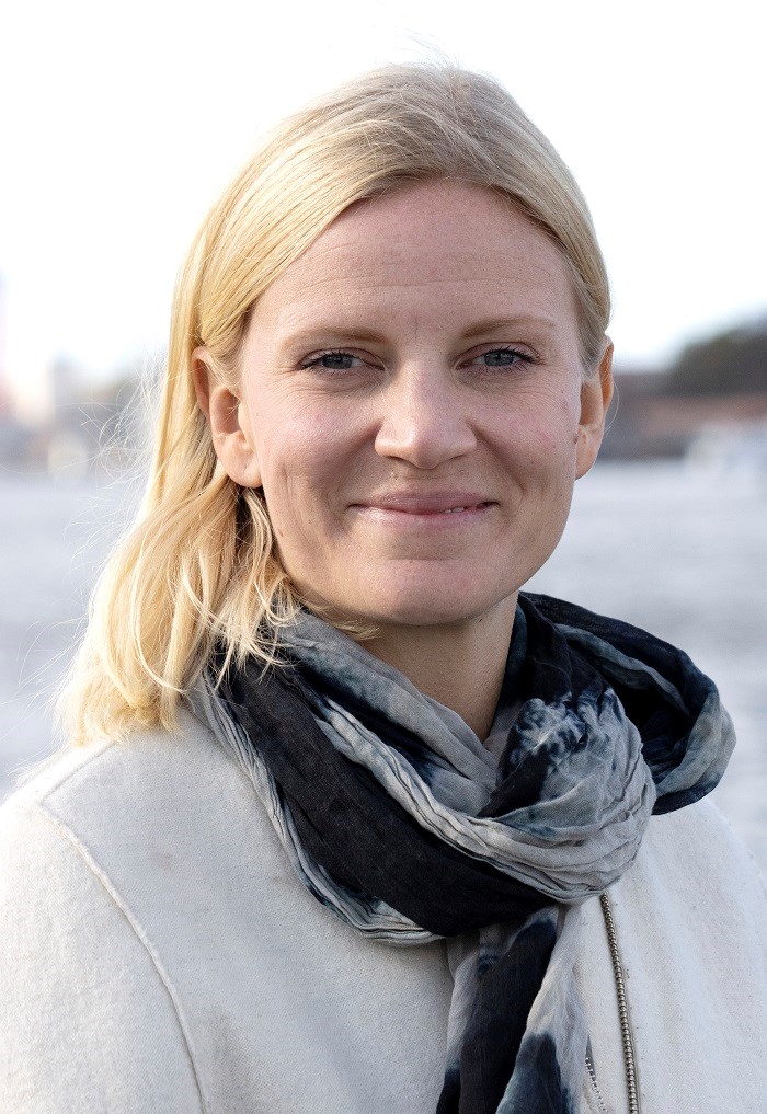 Jenny Röström är Sjöfartsverkets projektledare i Skandiaporten.
