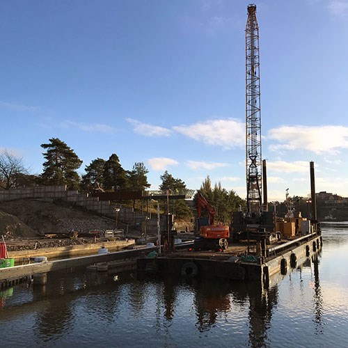 Stängningen görs av säkerhetsskäl. Foto: Sjöfartsverket Stängningen görs av säkerhetsskäl.