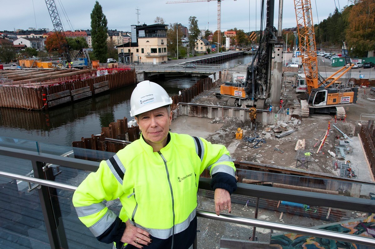 Ulrika Hamberg, projektledare för Mälarprojektet hos Sjöfartsverket. Foto: Agne Hörnestig Ulrika Hamberg, projektledare