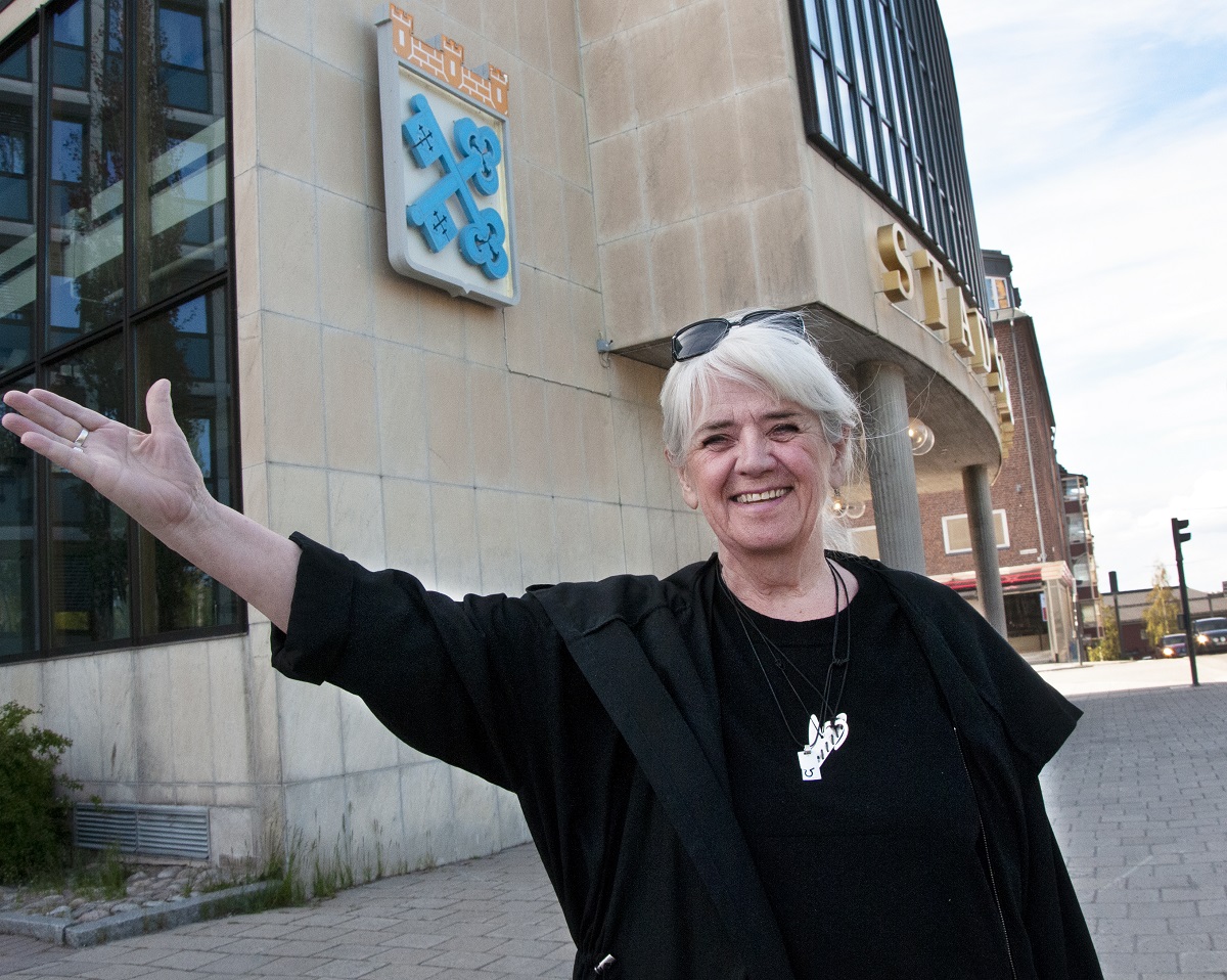Birgitta Ahlqvist, styrelseordförande i Luleå Hamn AB. Hon medverkade senast i nyhetsbrev 23 Malmporten. Foto: Agne Hörnestig. Birgitta Ahlqvist, styrelseordförande i Luleå Hamn AB