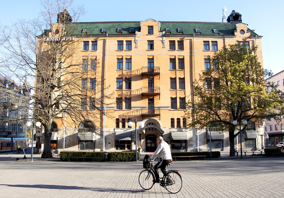 Elite Grand Hotel is located in the heart of Norrköping, only a few minutes’ walk from Norrköping Central Station.Photo: Agne Hörnestig Elite Grand Hotel