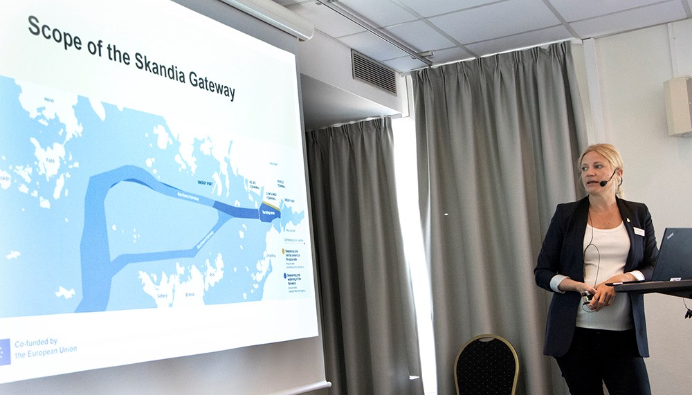 Jenny Röström, project manager for Skandia Gateway in Gothenburg.