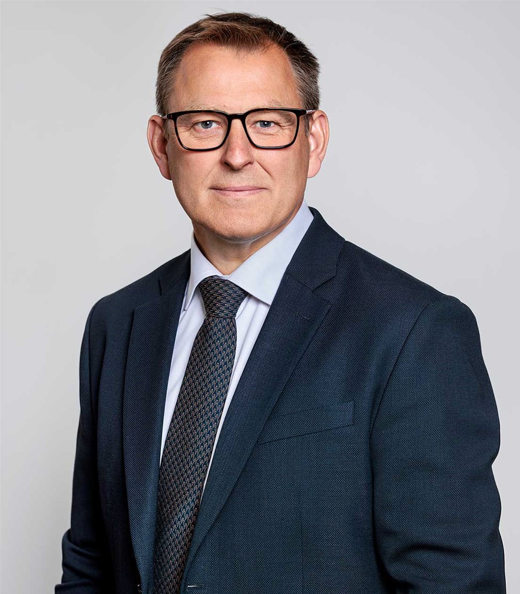 Erik Eklund, generaldirektör på Sjöfartsverket. Porträtt på Erik Eklund, mer seriös bild