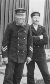 Mästerlots och lotsläring Söderarm 1897