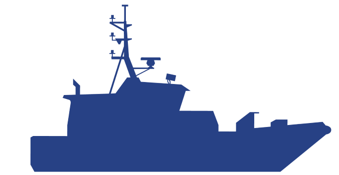 Illustration av en lotsbåt