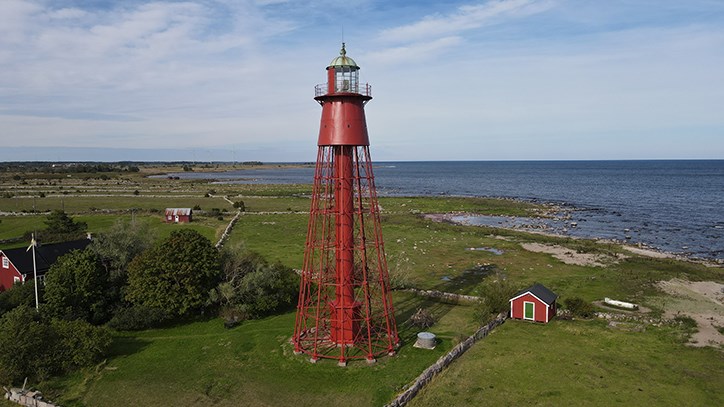 Kapelluddens fyr på Öland. Foto Thomas Eriksson