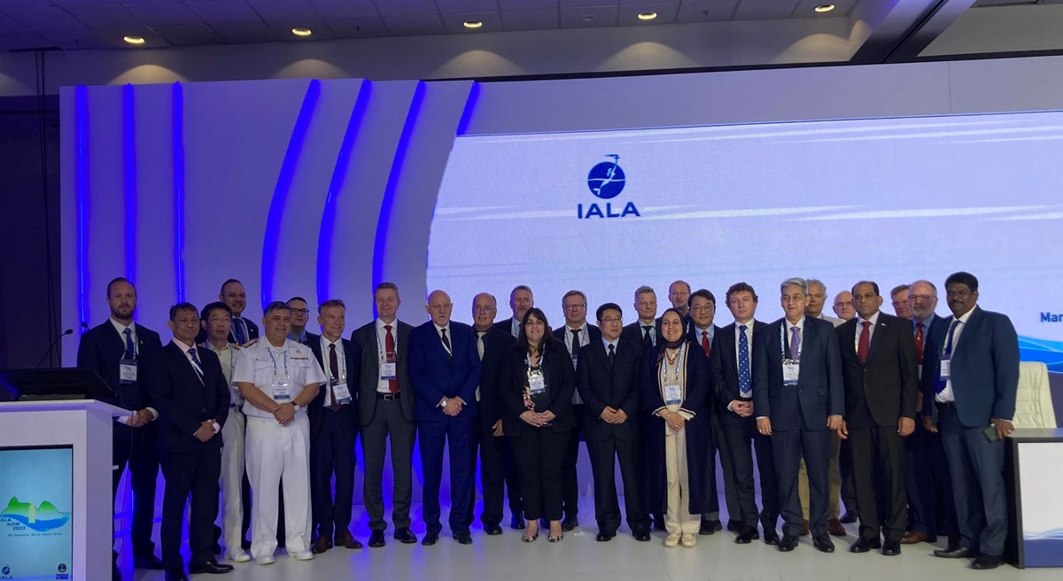 Bild på hela IALA Council taget den 3 juni