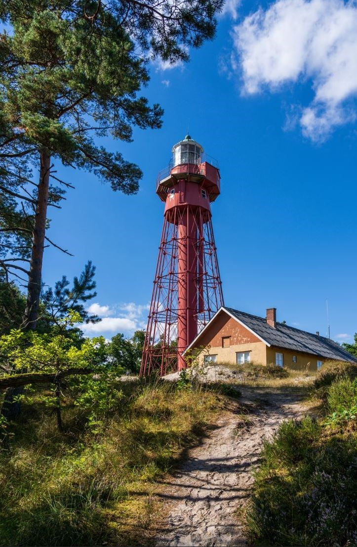Bild på Sandhammarens fyr