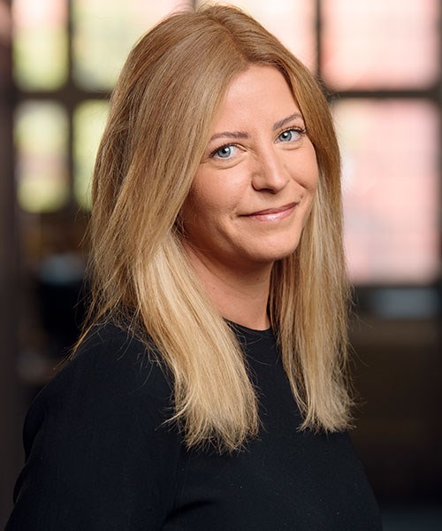 Porträtt på Sara Eriksson