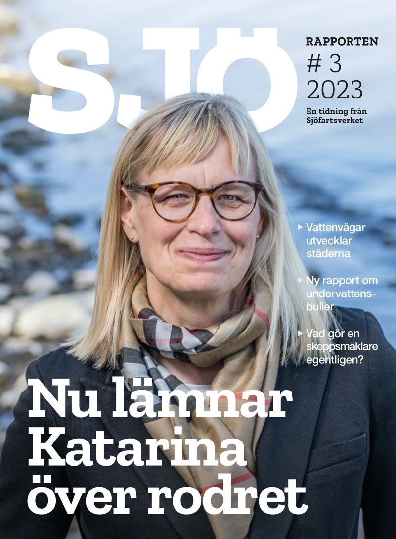 Bild på Katarina Norén som omslag för Sjörapporten