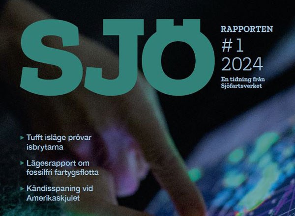 Bild på omslaget av tidningen Sjörapporten