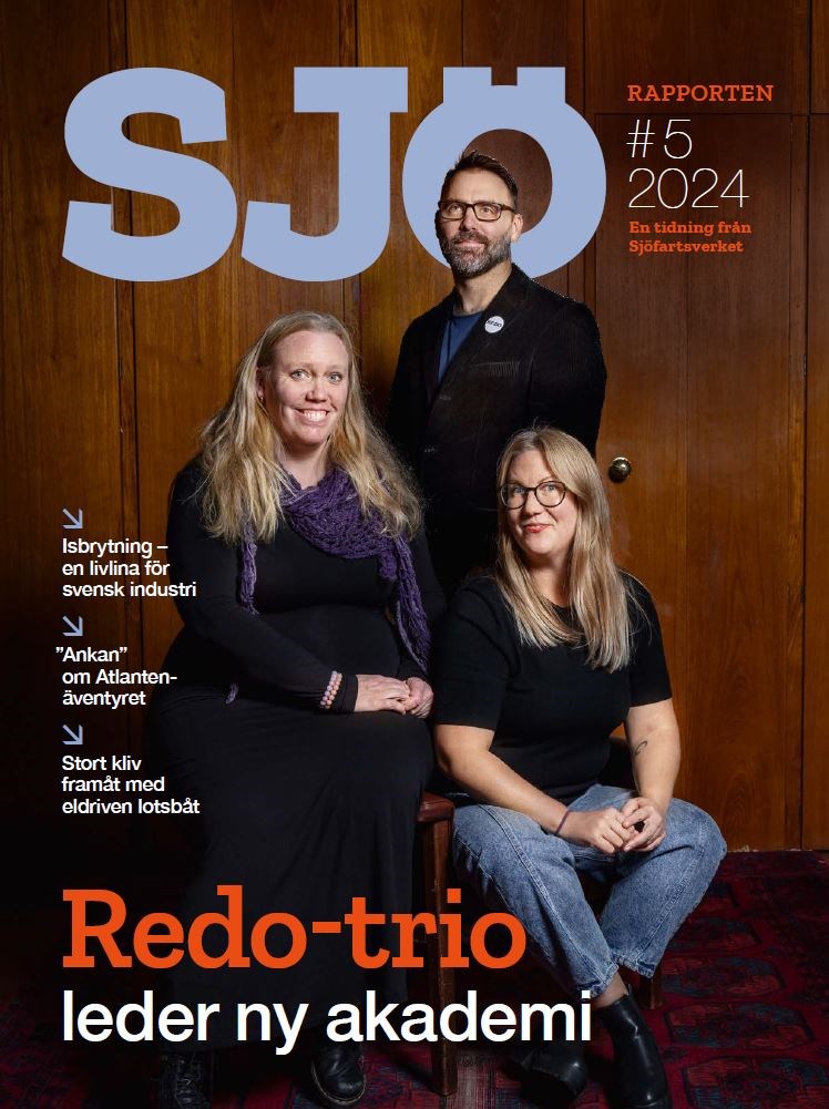 Omslagsbild på sjörapporten nummer 5 2024
