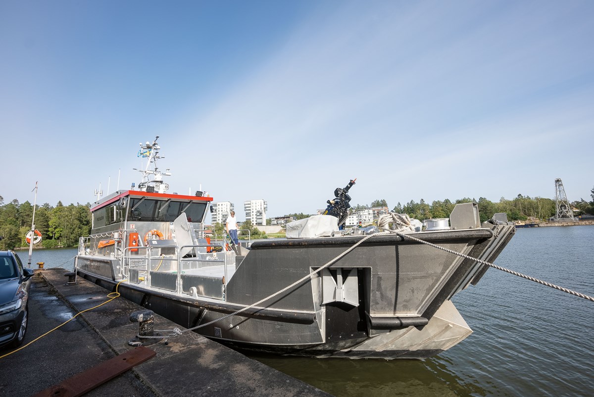 Prickbjörn – första batterihybriden i Sjöfartsverkets flotta, foto: Anders Bjerner Prickbjörn – första batterihybriden i Sjöfartsverkets flotta