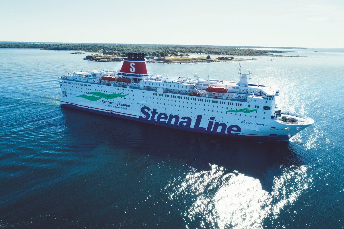 Stena Spirit är ett av fartygen som trafikerar Gdynia-Karlskrona. Foto: Stena Line