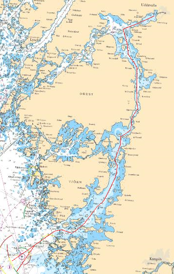 Routes to Uddevalla