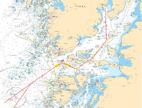 Routes to Wallhamn Routes to Wallhamn