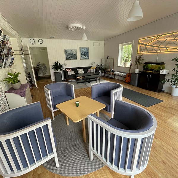 Interior from the seafarer's club