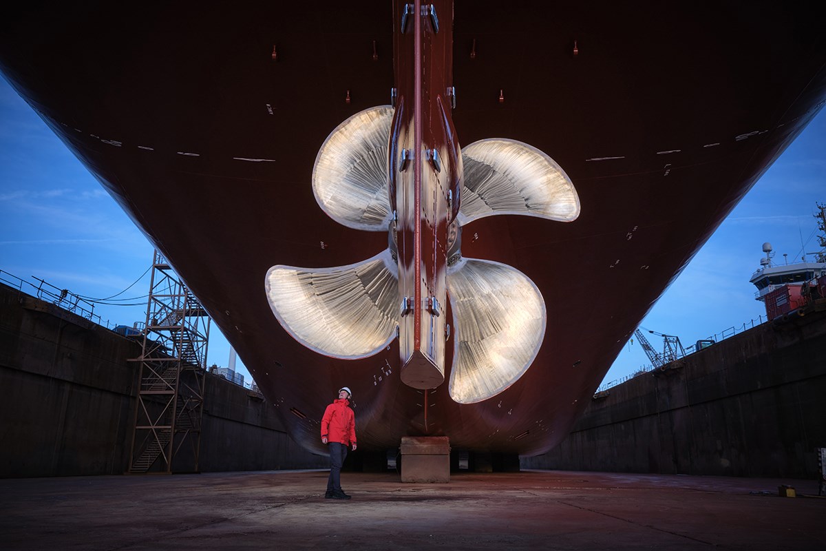 Big propeller