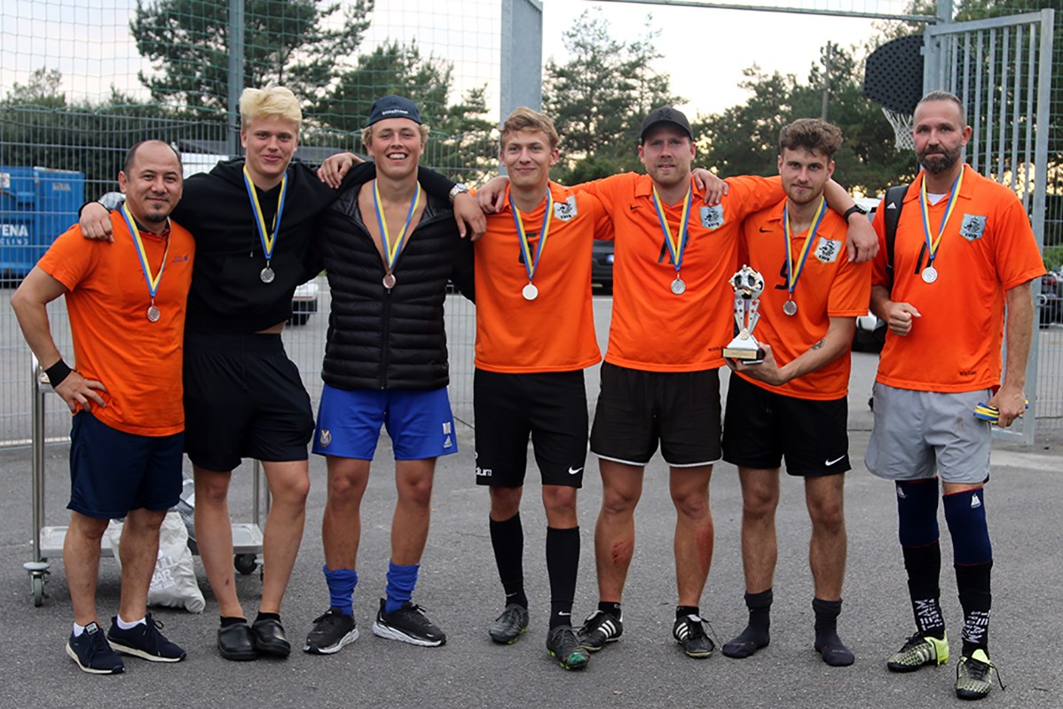 Några medaljtagare Några medaljtagare