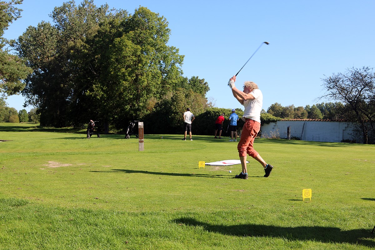 Golfare svingar Golfare svingar